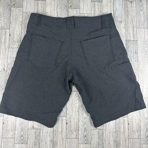 Kuhl Shorts Men's 32 Born In The Mountains Hiking Gray Drawstring Waist Outdoor